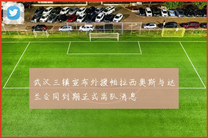 武汉三镇宣布外援帕拉西奥斯与达兰合同到期正式离队消息